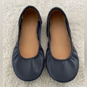 Tieks California Navy ballet slippers.